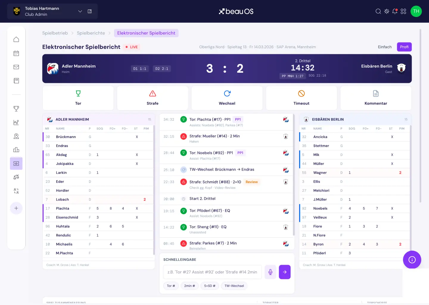 Match Reports